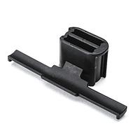 HellermannTyton 151-26101 Standoff Standoff Stud Mount Tape Clip Long 2.05" Weld Stud Mount .2" PA66HS Black 500/pkg