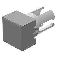 EAO 19-951.8 Panel Mount Indicators / Switch Indicators IND SQR BLK SLDR WYLW LENS & LED