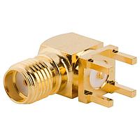 Amphenol RF 132136-12 PCB Connectors R/A PCB Jk Thru-Hole