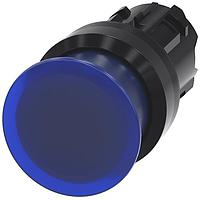 SIEMENS A6X30137389 Mushroom ILLUM. MUSHROOM PUSHBUTTON. 30MM. BLUE