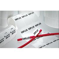 Raychem - TE Connectivity SBP200143WE2.5 Self-Laminating TRANS VINYL LABEL PRICE PER LABEL