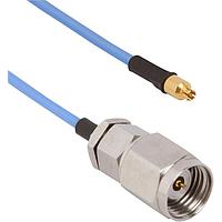 Amphenol SV Microwave FSSMPS-047-MS24-180 RF Cable Assemblies SMPSStraight F 2.4mm STR M 18"Cable