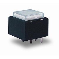 E-Switch ULP22OAP1QSFCL1REDGRN Pushbutton Switches Illuminated Pushbtn