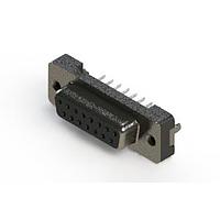 EDAC 628-015-624-216 D-Sub Connectors - Standard Density Vertical Plastic Body D-Sub Connector
