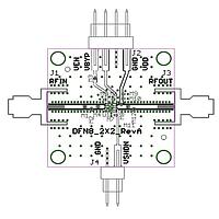 Guerrilla RF GRF2073-EVB RF Amplifier Evaluation board for GRF2073