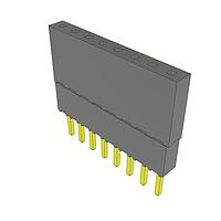 Samtec ESQ-108-23-G-S Sockets Elevated Socket Strip