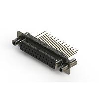 EDAC 628-M25-623-BN4 D-Sub Connectors - Standard Density Vertical Machined D-Sub Connector