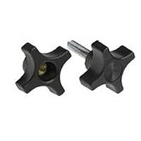 Davies Molding 2825-F Clamping Knob Four Arm Knobs