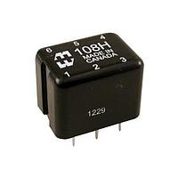 Hammond Manufacturing 108N Pin Terminal Transformers Audio transformer, potted, primary 10K ctohms , secondary 600 ct ohms