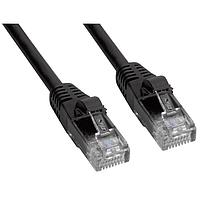 Amphenol Cables on Demand MP-5ERJ45UNNK-010 Cat 5e CAT 5E UTP RJ45 BLACK 10'