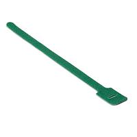 HellermannTyton GT.50X85C2 Hook and Loop Ties Grip Tie Strap, 8.0" x .5", PA6/PP, Green, 100/pkg