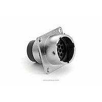 Amphenol SINE Systems RT0W01419PNH03 Connectors Receptacle, Square Flange, 19 Position, Male, Shell Size 14, with Silicone Seal