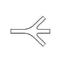 Raychem - TE Connectivity 462A422-51/164-0 Transition Boot, Y-shaped Slimline 135.6mm Boot