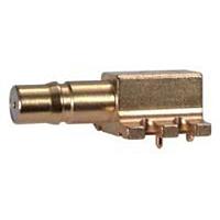 HUBER+SUHNER 85_QMA-S50-0-2/111_NH PCB Connectors QMA right angle PCB jack(f)