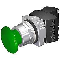 SIEMENS 52PM9W3C Pushbutton PUSHBUTTON,MOM,GRN,1 3/4" PLST,2POS,3BJK