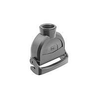 HARTING 19430240758 Headers & Wire Housings Han-Eco 24B Cable to Cable Hood, Single Lever, 1xM40 w/o gland