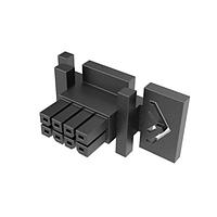 Amphenol FCI 10159684-08GLF Headers & Wire Housings MinitekPwr 3.0Dual Row RECP 8POSBlack