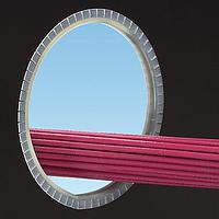 Panduit GEE36FR-CY Grommet Strip Grommet Edging Slot 100' F/R