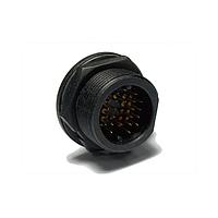 Amphenol LTW CDU-14PMFS-SC7001 Standard Circular Connector Ceres, Middle Size, Plastic, 5A+2A, 14 pins, Male Connector, Female Contact, Circular, Screw Thread, Solder, Receptacle, IP67