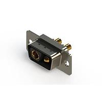 EDAC 627-2WK2624-3N1 Mixed Contact D-Sub Connectors Vertical Combo Dsub