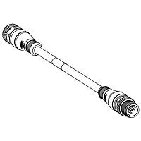 Molex 1200669251 Sensor Cables / Actuator Cables CSE M12 4P AC FE STR WSOR MA STR 10M DE