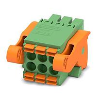 PHOENIX CONTACT 1790496 Plugs 3 Pos 3.5mm Dbl Row Plug 24-16AWG Spring