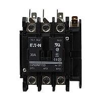Eaton C25DNY153AL Electromechanical Contactors 3P 30ADPCNT W/DN 120AC 1NO1NC AUX