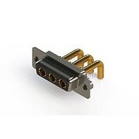 EDAC 630-3W3-650-3TA Mixed Contact D-Sub Connectors Right-angle Power Combo D-Sub Connector