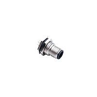 Amphenol LTW M12D-04PMMP-SF8002 Sensor Cables / Actuator Cables M12 Circular Metric Connector, D Code, Metal, 4A, 04 pins, Male Connector, Male Contact, Hexagonal, M16*1.5, Screw Thread, PCB 180 , Receptacle, Front Fastened, Panel Thickness 4.5, IP68 / IP69K
