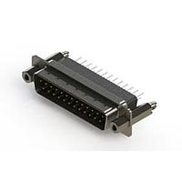 EDAC 627-025-241-277 D-Sub Connectors - Standard Density Vertical Metal Body D-Sub Connector