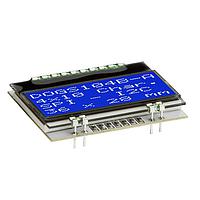 DISPLAY VISIONS EA DOGS104B-A LCD Character Display Modules LCD MODULE 4X10 BLUE BKGRND 2.6mm