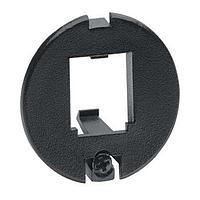 Panduit CFFPR1IG-X Round Faceplate Round Furn Faceplate 1 Port Intl