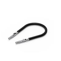 Wurth Elektronik 657500516015 Pre-Crimped Lead WR-MPC5 Female Pre-Crimped Cable - 150mm Black UL1015 - end A: 65730513722DEC; end B: 3mm pre-stripped