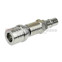Fairview SA6Q-30  30 dB Fixed Attenuator QMA Male To QMA Female Up To 6 GHz Rated To 2 Watts With Brass Tri-Metal Body