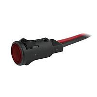 VCC P84W-R120-CR Indicators 0.5in FLAT 120VAC WIRE RED