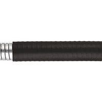 HellermannTyton LTPHC20B-25M Spiral Wraps HelaGuard Spiral Metallic Conduit, Flexible, 0.50" (20mm) Dia, GS/TPE, Black, 82ft/Reel