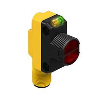 Banner Engineering QS18EP6DQ8 Photoelectric Sensors WORLD-BEAM QS18 Expert Series: Diffuse; Range: 800 mm; Input: 10-30 V dc; Output: Complementary Solid-State PNP; M12 Integral QD