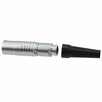 NorComp 821B004-273L501 Connectors IP50 Female Push-Pull Cable Mount 4 Position Straight Solder Cup