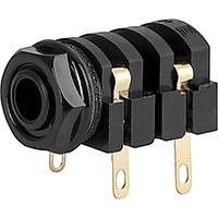 Schurter 4803.2210 Phone Connectors SOCKET 6.35MM 2P INSULATED SDR