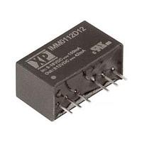 XP Power IMM0112D12 Isolated DC-DC Conv, 1W, Medical Approvals