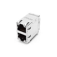 Pulse Electronics JXC0-1011NL Modular Modular Jack RJ45 2X1 8P8C Cat 6 THT