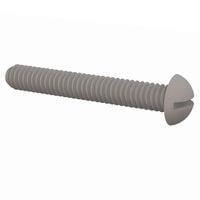 Essentra Components 012520R175 Round Slotted Round Slotted Screw, 1/4-20 Thread, 1 3/4 Lg