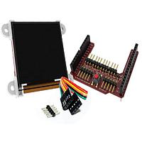 4D Systems uOLED-128G2-AR Non-Touch 1.5OLED for Arduino w/ adptr shld&cbl