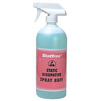 Desco 81050 Anti-Static Control Products STATFREE STATIC DISSIPATIVE SPRAY BUFF 1 QT