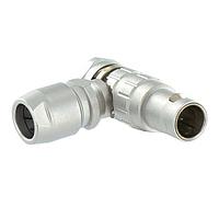 Eaton Souriau-Sunbank JBXFC2G10MSSDSR Connectors 10P R/A Pin Plug Solder Shell Size 2