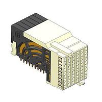 Amphenol FCI 10122643-101LF Receptacles VS2 AIRMAX, R/A RECP 54POS,STD PRESS-FIT