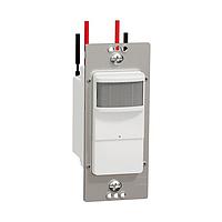 Square D SQR73101WH Light Level Sensor, PIR PIR OCC/VAC SWITCH COMM SINGLE POLE WH