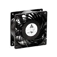 Delta Electronics, Inc. THA1248BE-AXHE Tubeaxial Tubeaxial Fan, 120x38mm, 48VDC, Ball, 4-Lead Wires, Lock Rotor Sensor, Tach, PWM