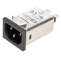 XP Power FASAS06PFR Inlets EMC FILTER, IEC INLET, 3A, SNAP-IN