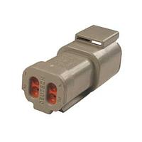 DEUTSCH - TE Connectivity DTM04-4P-E003 4-Way 4P SZ 20 DTM RECEP GREY